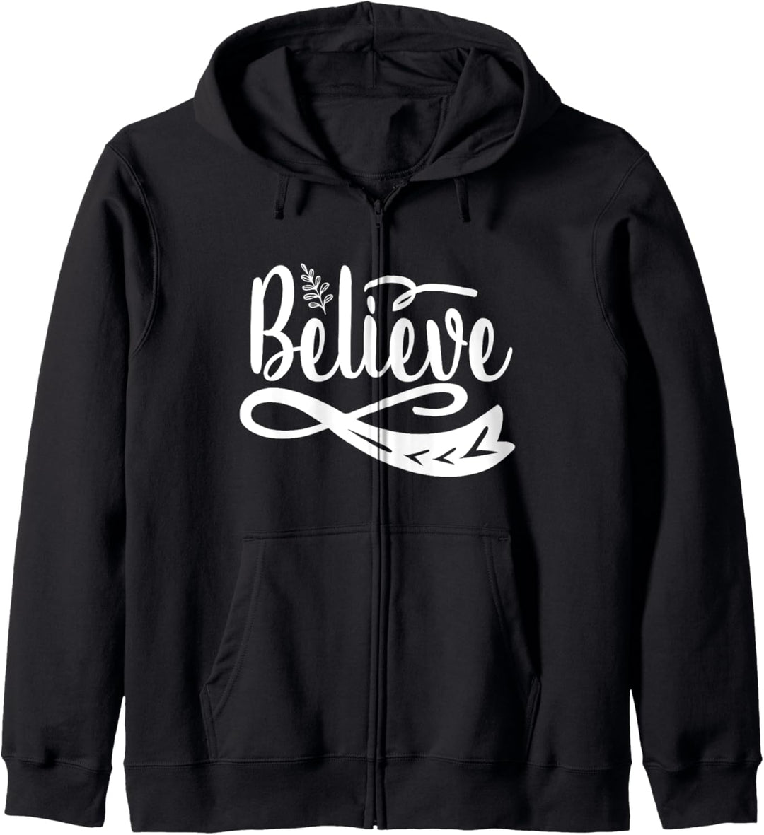 Believe - Weihnachten Kapuzenjacke