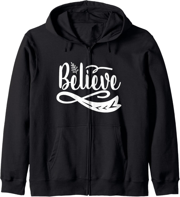 Believe - Weihnachten Kapuzenjacke