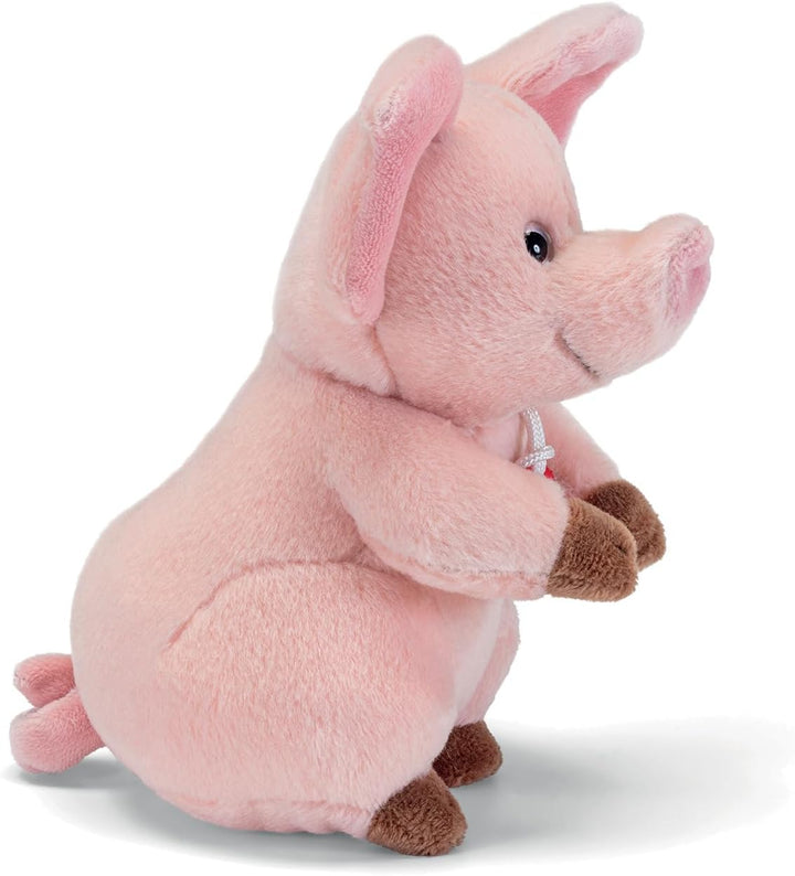 Trudi Trudino Schwein Plüsch, Geschenkidee | 11x15x12zm Grösse XS | Trudini | Modell 51905, Trudino
