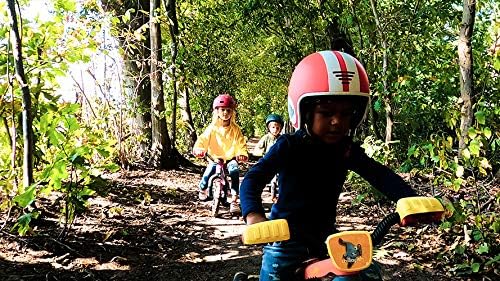 Chillafish BMXIE Laufrad, 12 Zoll Kinderlaufrad mit Bremse, Leuchträdern, als Motorrad Version oder