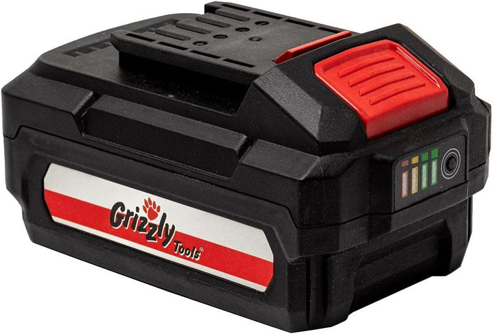 Grizzly Tools Akku 20V, 4,0 Ah geeignet für den Grizzly Tools Akku Rasentrimmer CT2000 Trimmer Sense
