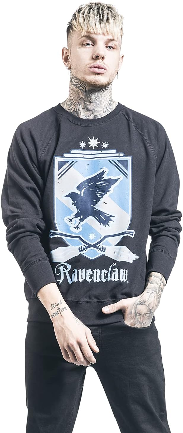 Harry Potter Ravenclaw Männer Sweatshirt schwarz L