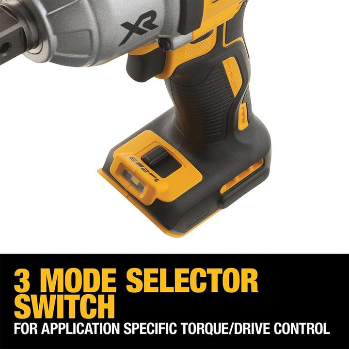 Dewalt 18V XR Akku-Schlagschrauber DCF897NT (bürstenlos, 3/4", 950 Nm, Vollmetallgetriebe- und Schla