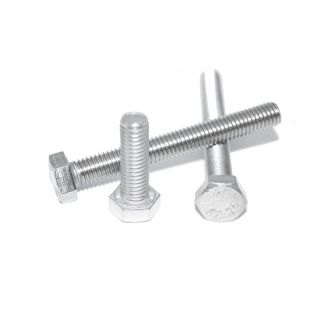 Sechskantschrauben M6X170 6 Stück DIN 933 A2 Edelstahl rostfrei, Maschinenschraube mit Vollgewinde,