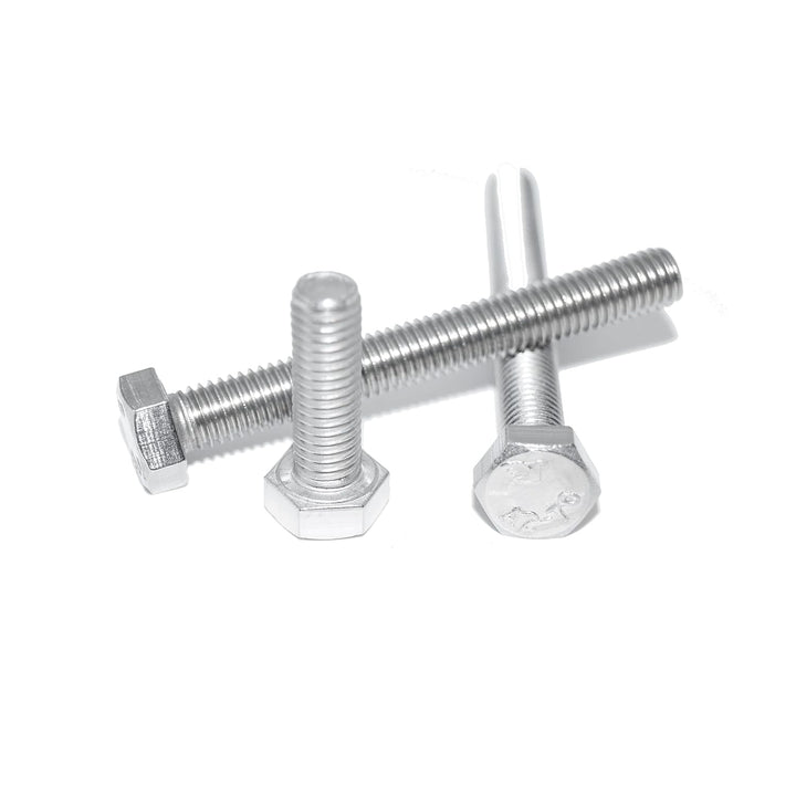 Sechskantschrauben M6X170 6 Stück DIN 933 A2 Edelstahl rostfrei, Maschinenschraube mit Vollgewinde,