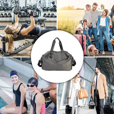 CORIOS Reisetaschen Duffle Bag für Herren/Damen Nylon Sporttasche Fitnesstasche Weekender Übernachtu