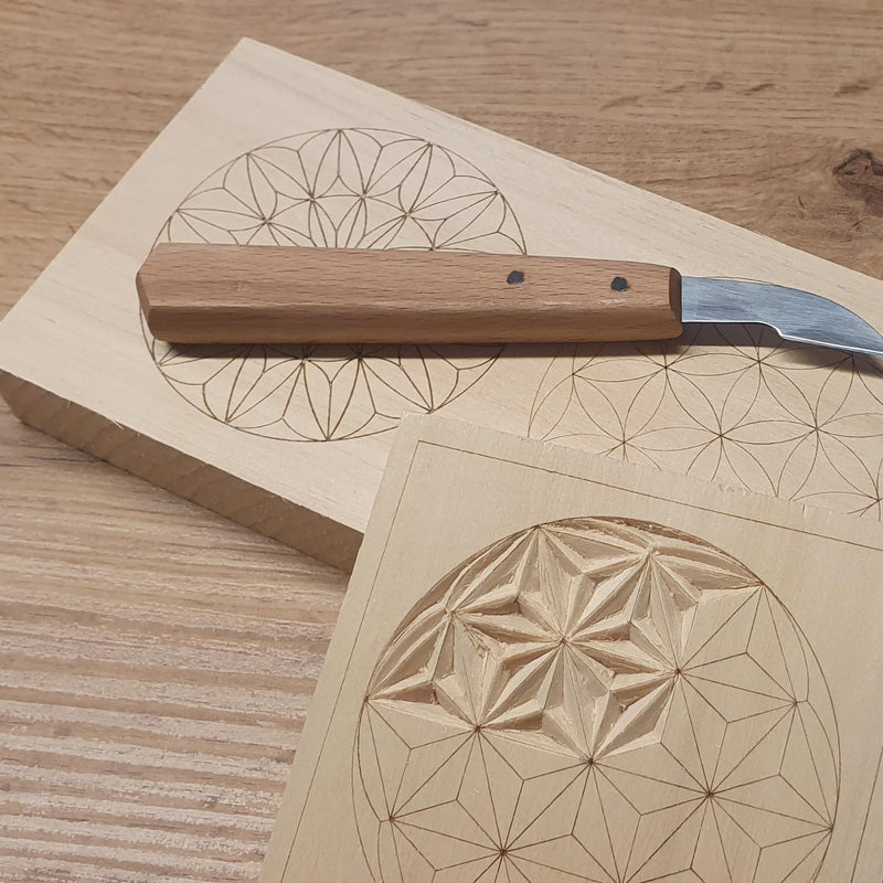 EdpaS Schnitzholz Brett aus Lindenholz 30 x 20 x 2,5 cm zum Schnitzen und drechseln oder basteln zur