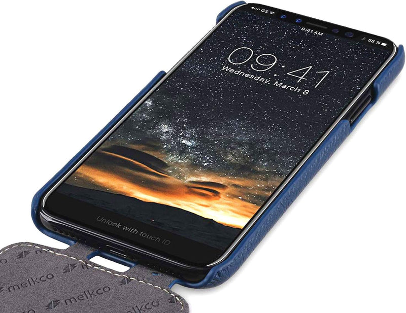 Hülle passend für Apple iPhone 11 (6,1 Zoll), Handyhülle mit beschichtetem Leder, Flip-Case, Schutzh