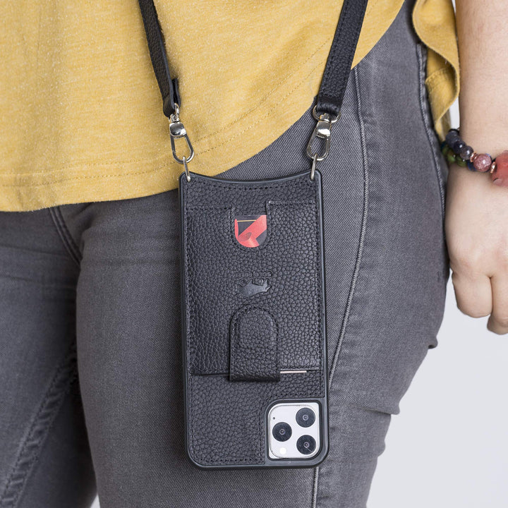Solo Pelle Lederhülle für das iPhone 11 Pro (Max) 6.5 Zoll Stanford Case Leder Hülle Ledertasche Bac