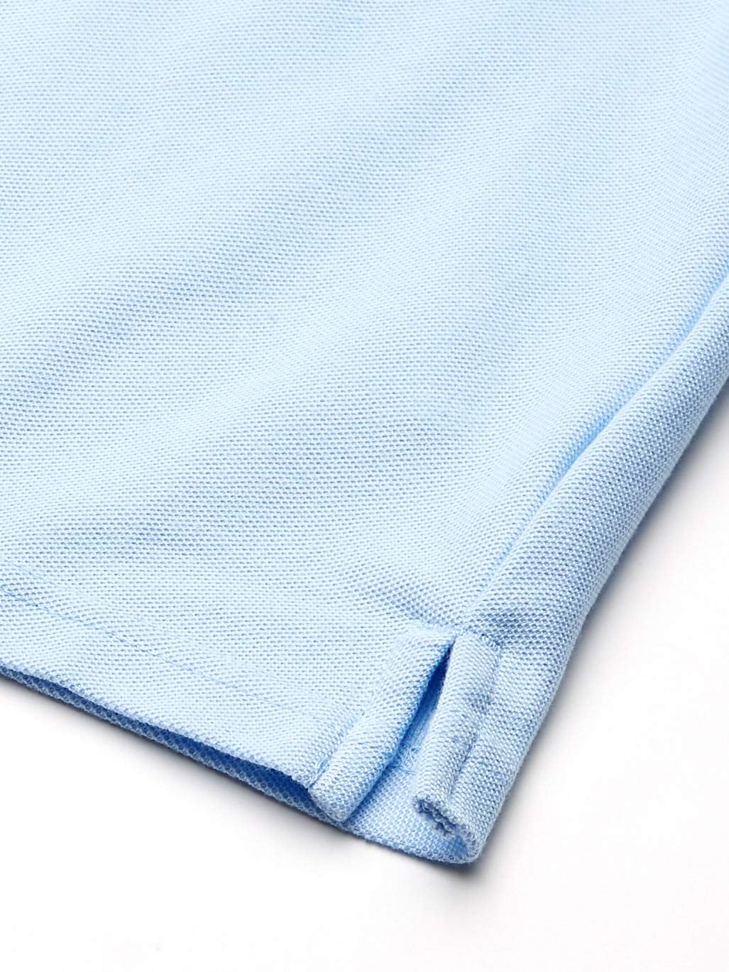 Nautica Jungen School Uniform Short Sleeve Pique Polo Polohemd (1er Pack) S Hellblau, S Hellblau