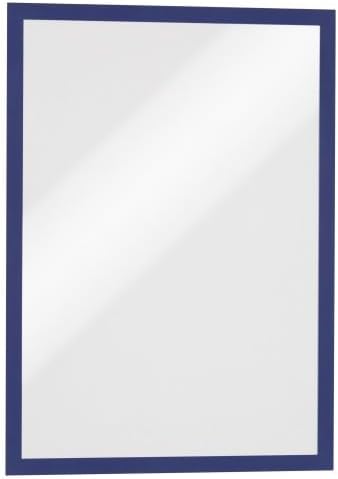 Durable Info-Rahmen Duraframe Magnetic (A3, Magnetrahmen für metallische Oberflächen) 5 Stück, dunke
