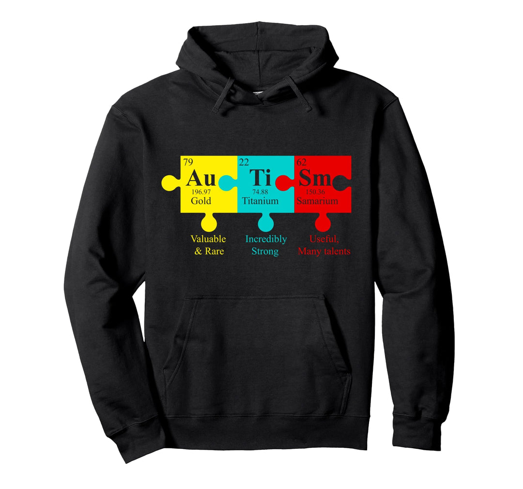 Autismus Periodensystem Tabelle Autist Autisten Pullover Hoodie