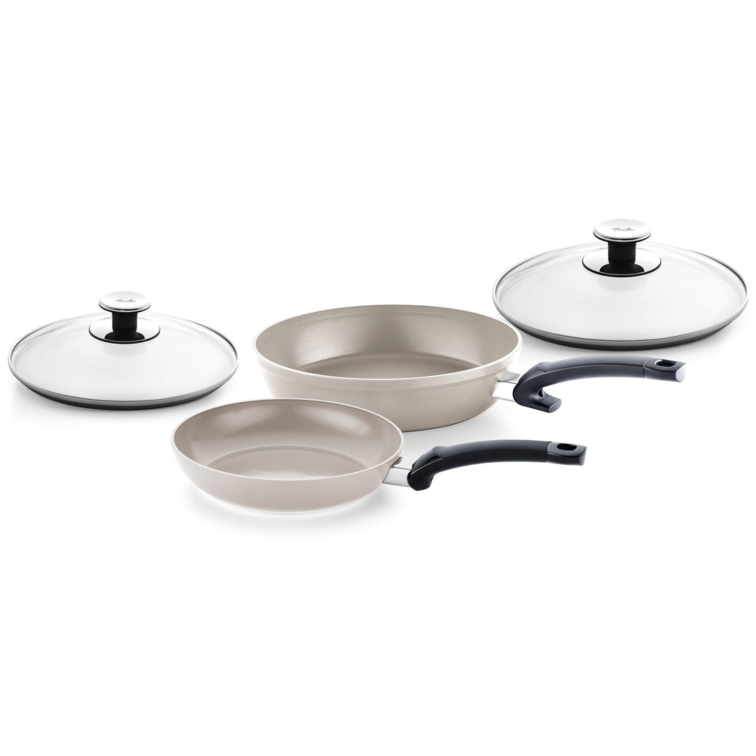 Fissler Ceratal Comfort & Classic Pfannen-Set / 4-teilig, Aluminium-Pfanne, Keramik-beschichtet (24+