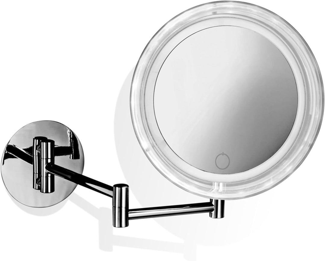 Decor Walther LED-Wandkosmetikspiegel rund - (0121400 BS 16 Touch)