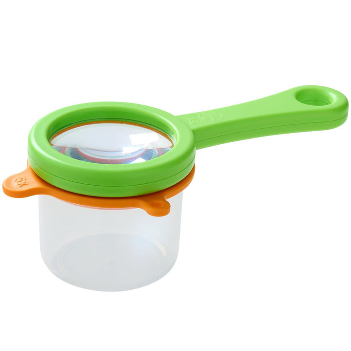 HABA Terra Kids Becherlupe 3 in 1 – Lupenset &amp; Kinderlupe für Outdoor &amp; Garten – Becherlupe zum Inse