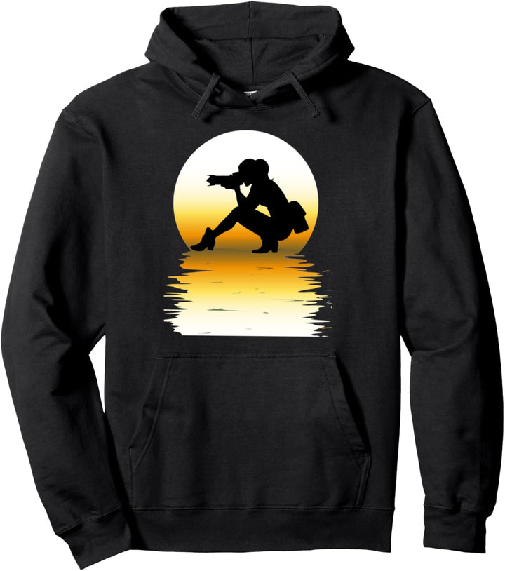 Fotografin, Kamera, Fotografie, Photographie Pullover Hoodie