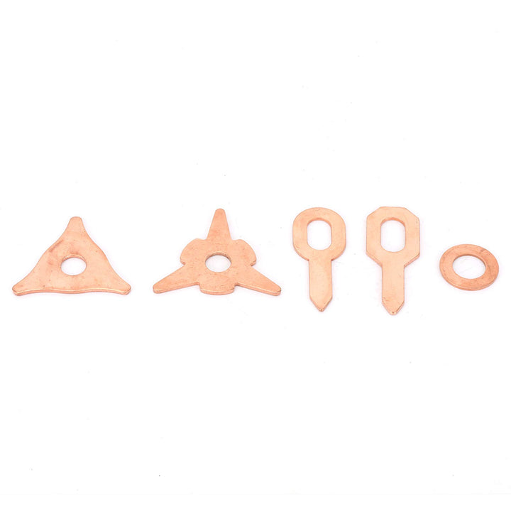 110pcs Triangle Dent Pulling Rings, Triangle Dent Puller Rings Dreieck OT Runde Karosserie Schweisse