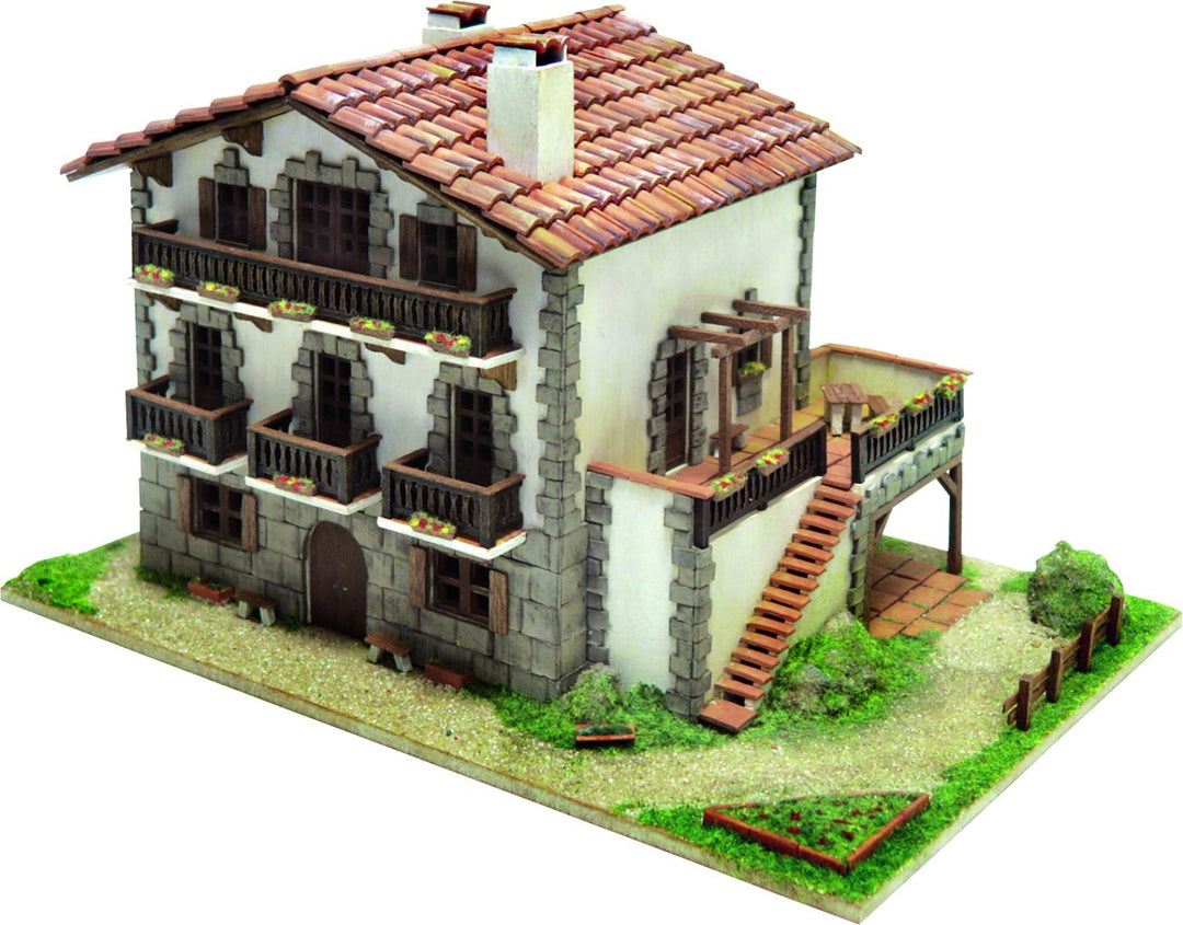 DOMUS-KITS Domus Kits40956 Arquitectura Roncal Häuser Modell, Massstab 1:60, Mehrfarbig