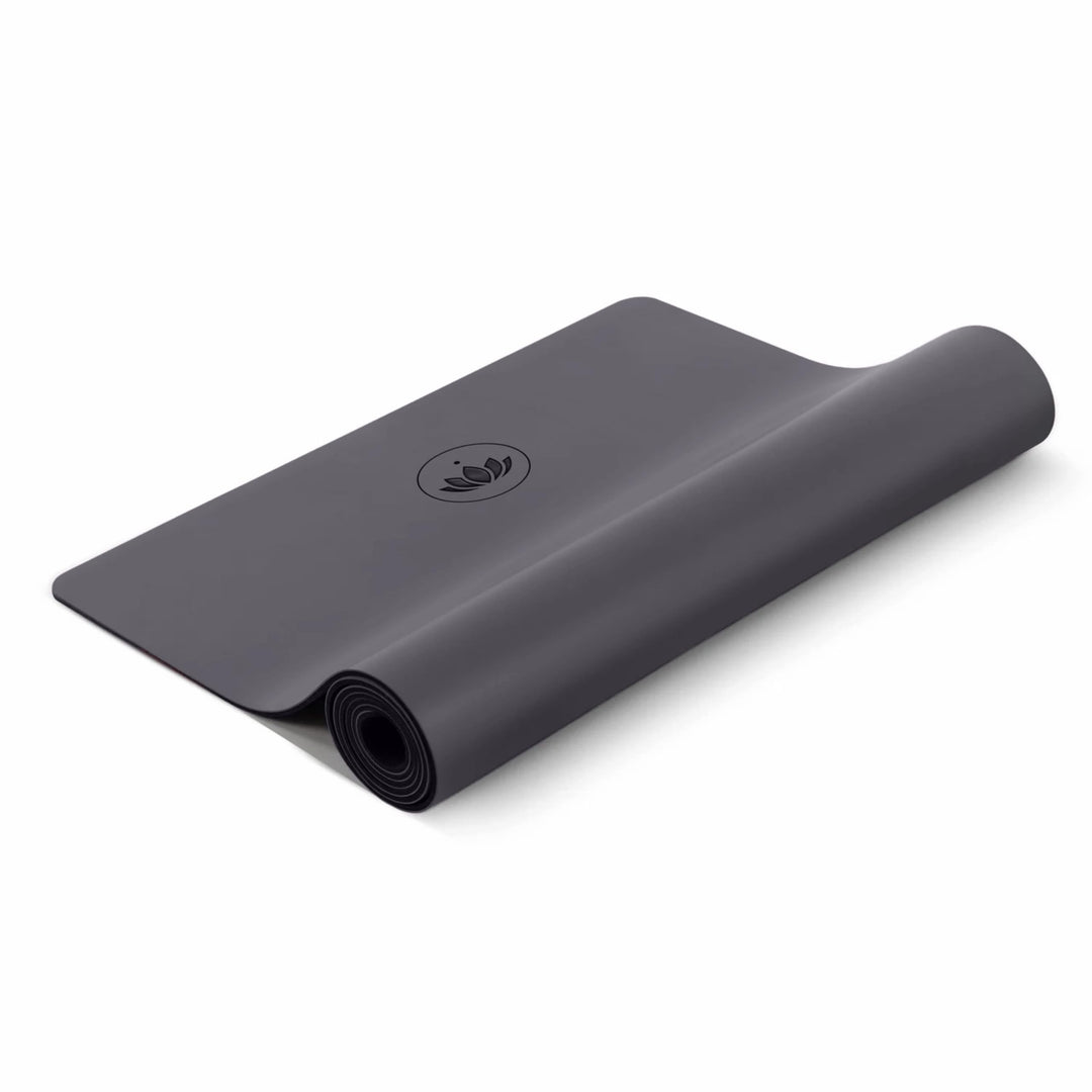 LOTUSCRAFTS® Yogamatte rutschfest, aus Naturkautschuk, universell einsetzbar als Yoga Matte, Sportma