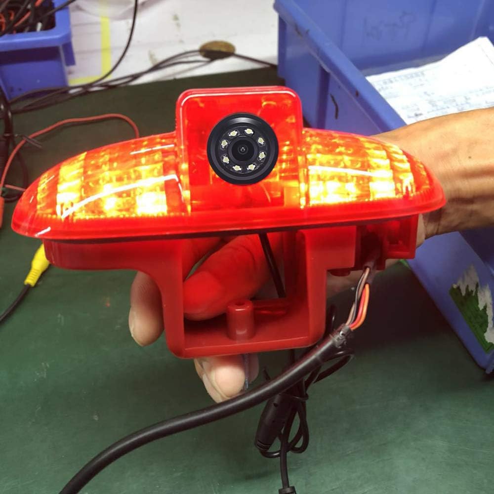 Rückfahrkamera Transportster+7'' TFT LCD Bildschirm Auto Monitor im 3.Bremslicht Bremsleuchte Ersatz