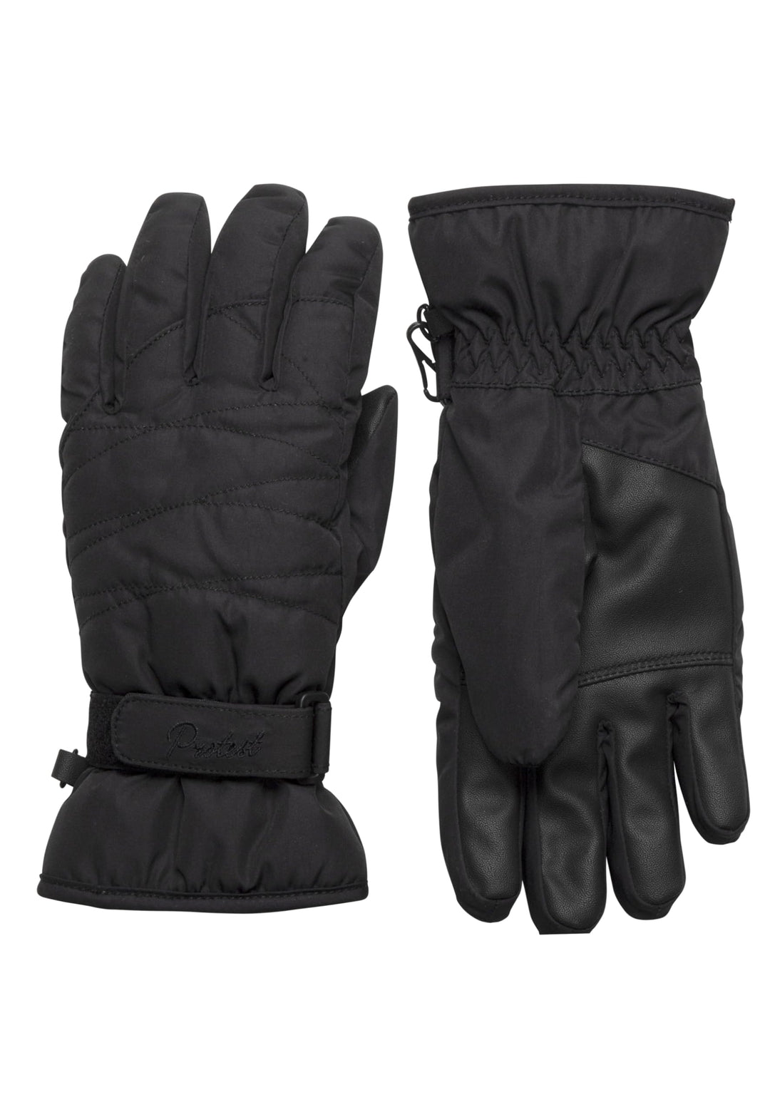 Protest Damen Ski and Snowboard Gloves FINGEST S True Black, S True Black