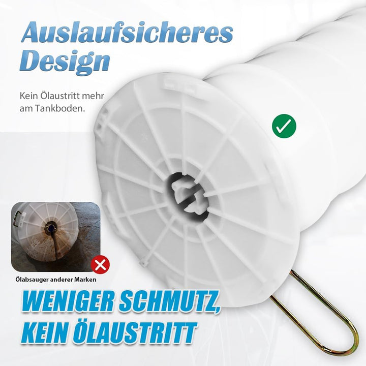 FIRSTINFO A1102EUY5 6,5L Manuelle und pneumatische | Ölpumpe Flüssigkeit Extraktor Pumpe | Ölansaugp