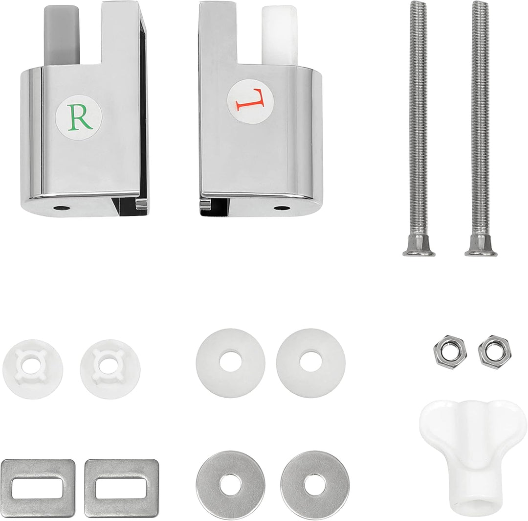 eSituro WC Sitz mit Absenkautomatik,Antibakterieller Stabile Toilettendeckel für Badinstallationen,M