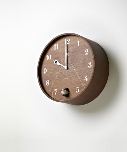 Lemnos Kuckucksuhr PACE/Designer Cuckoo Clock aus Japan/Kuckucksuhr mit Batterie und Lichtsensor/Vog