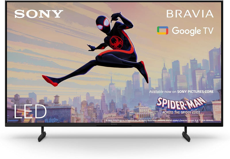 Sony BRAVIA, KD-43X80L, 43 Zoll Fernseher, LED, 4K HDR, Google TV, Smart TV, Works with Alexa, BRAVI