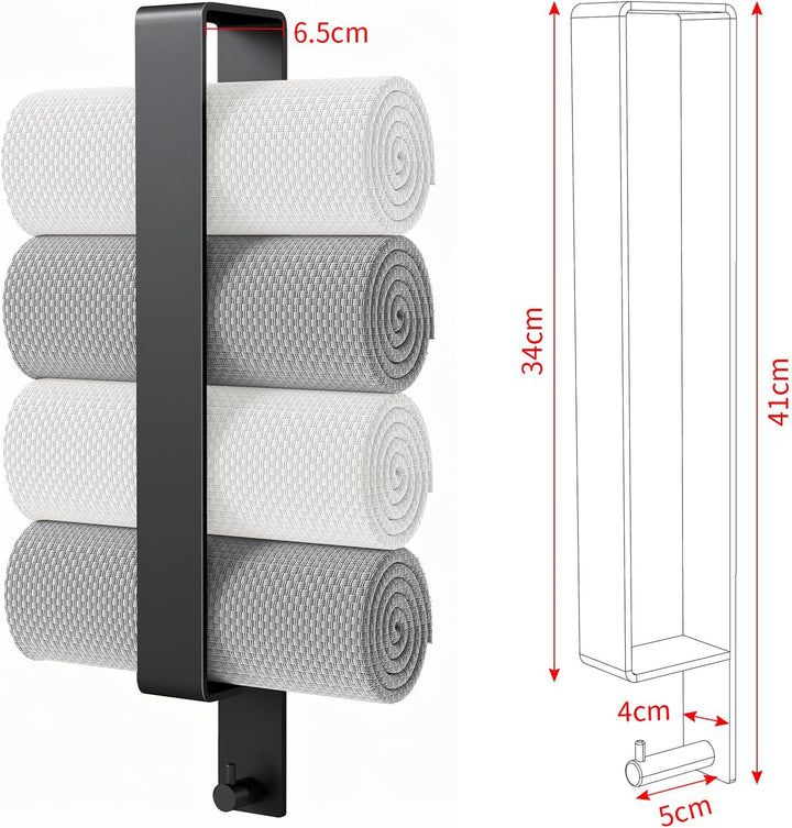 Handtuchhalter Ohne Bohren, Bethom 41CM Gästehandtuchhalter Selbstklebend, Edelstahl Handtuchhalter