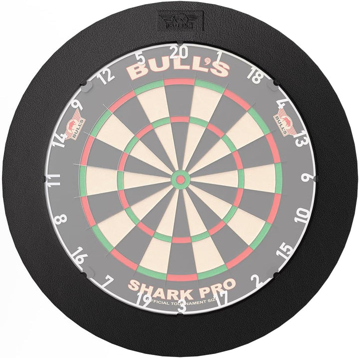 Bull's Lumo Surround Dartboard Beleuchtungssystem - 360° LED-Beleuchtung & Wand-Schutz - Kompakt, La