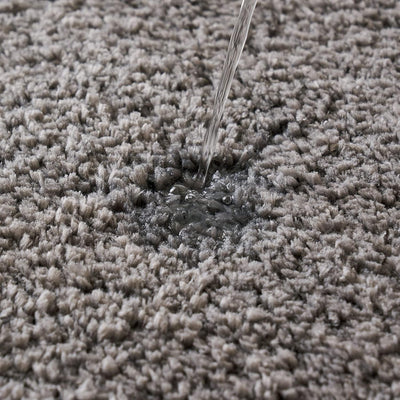 MIULEE Badematte Weiche Badteppich rutschfest Badvorleger Fussmatte Badzimmermatte Bettvorleger Flau