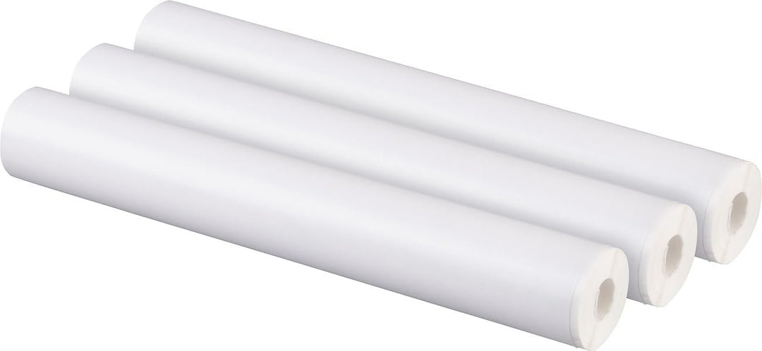 Callstel Thermo Etiketten Rolle: 12er-Set Etiketten-Rollen für Thermodrucker A4, je 15 DIN-A4-Seiten
