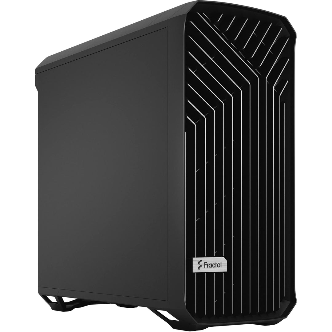 Fractal Design Torrent Black - Solid Side Panel - Open Grille for Maximum air Intake - Two 180mm PWM