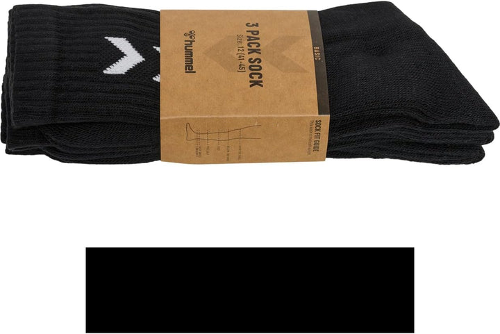 hummel Unisex Sportsocken Basic - 15er Pack 32-35 Black (2001), 32-35 Black (2001)