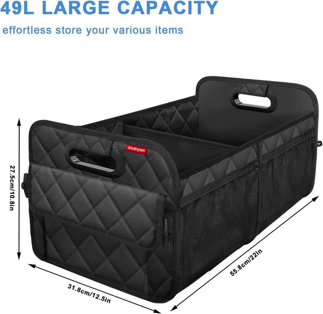 Auto Kofferraum Organizer, Xndryan Gross Auto Lagerung Organizer Kofferraum Ordentlich für Auto, Fal