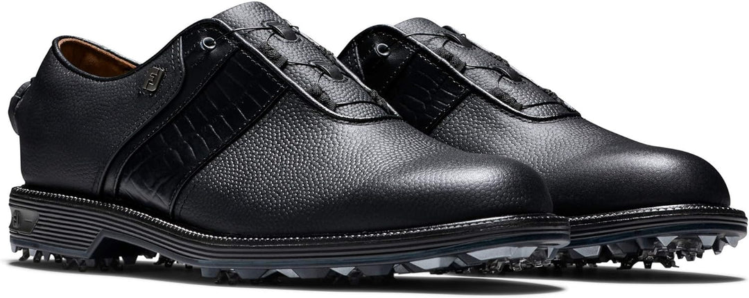 FootJoy Herren Serie Premiere-Packard Boa Golfschuh 39.5 EU X-Weit Schwarz, 39.5 EU X-Weit Schwarz