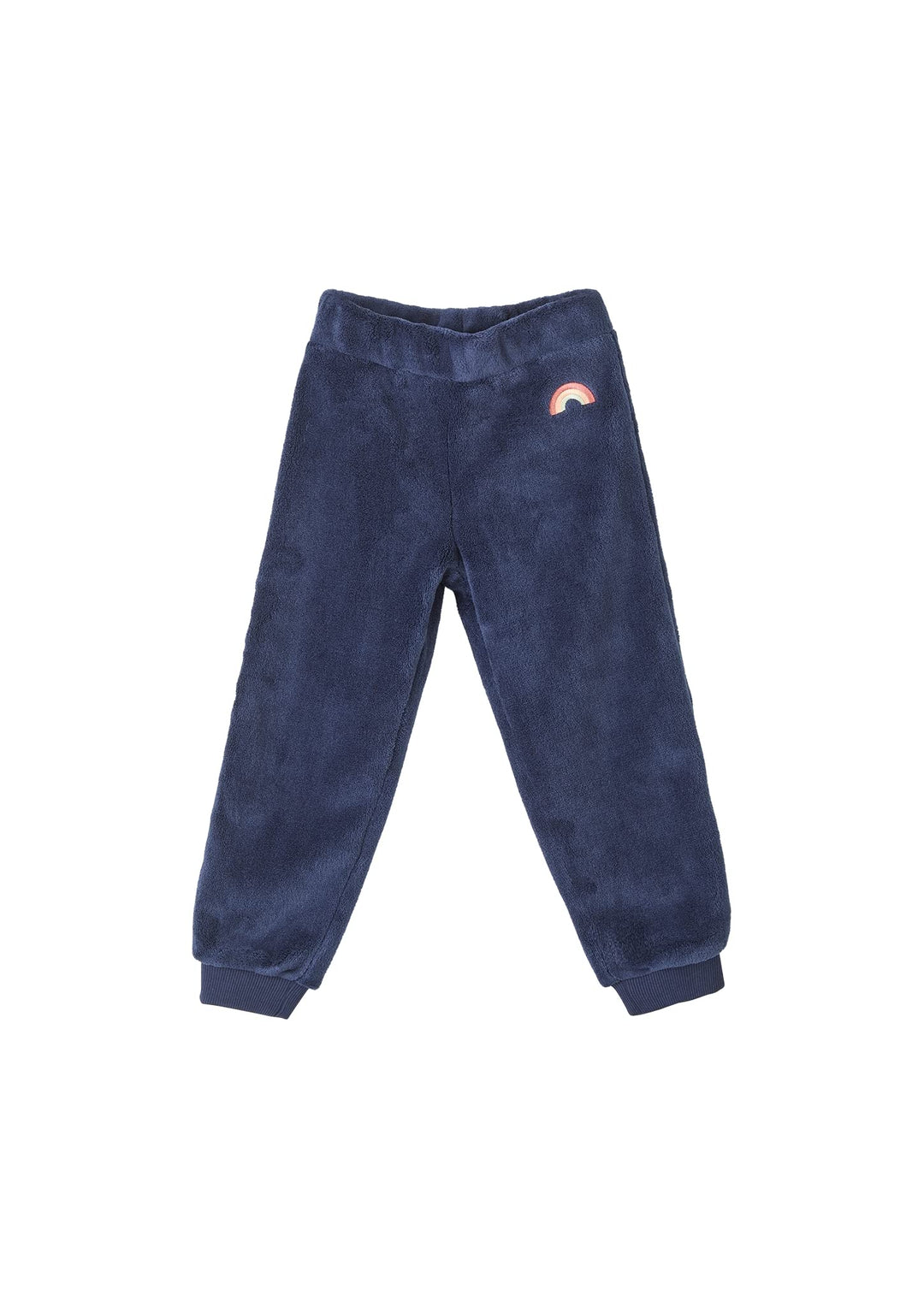 s.Oliver Mädchen Joggpant aus Teddyplüsch 122 Dark Blue, 122 Dark Blue
