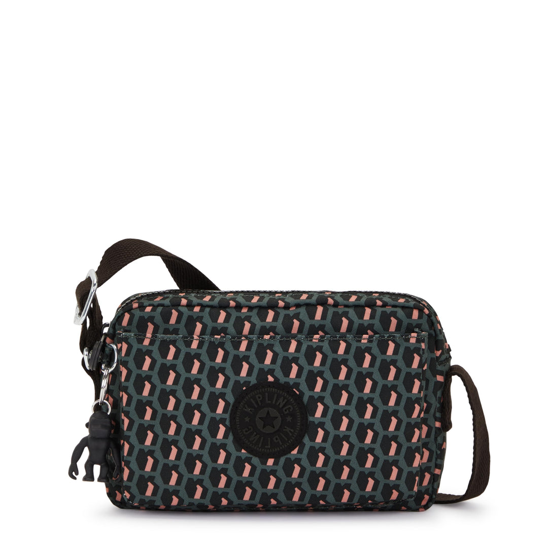 Kipling Unisex ABANU Small Crossbody, 3D K Pink, 3d K Pink