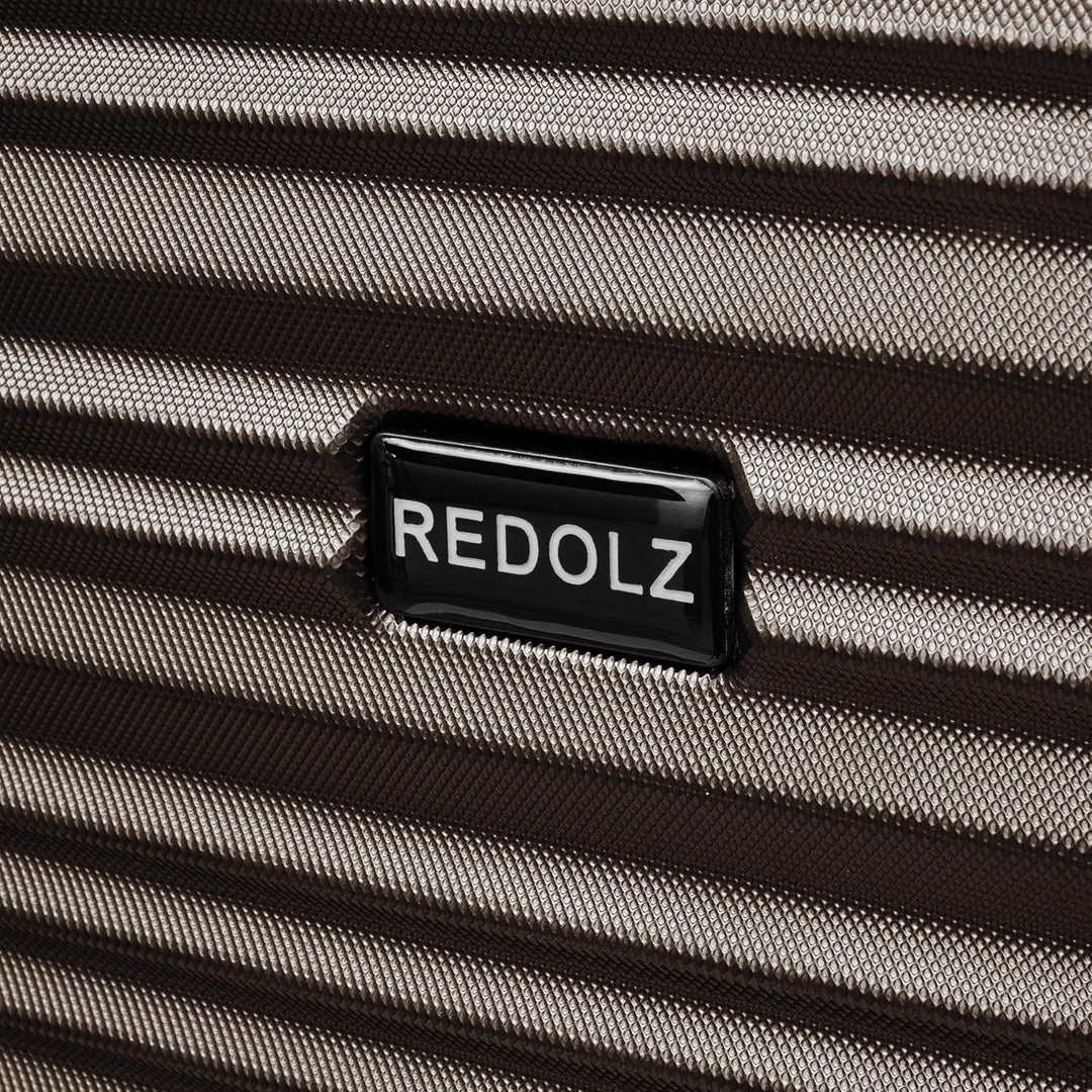 REDOLZ mittelgrosser Hartschalen Check-in Koffer | Trolley 43 x 26 x 67 cm aus hochwertigem ABS-Mate