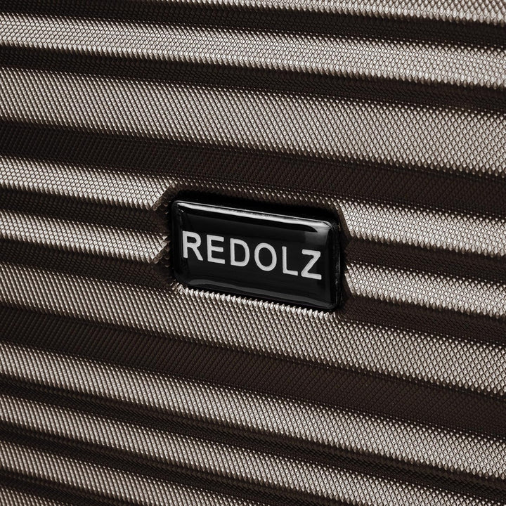 REDOLZ mittelgrosser Hartschalen Check-in Koffer | Trolley 43 x 26 x 67 cm aus hochwertigem ABS-Mate