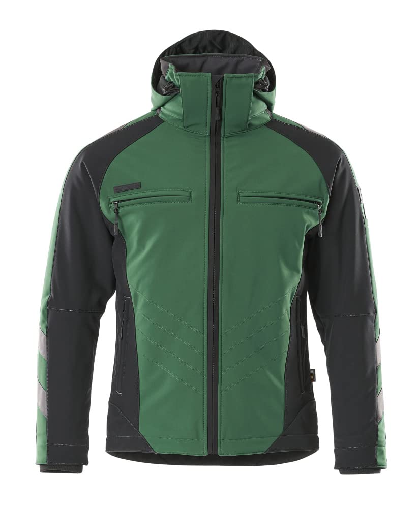 Mascot Softshelljacke "Darmstadt", 1 Stück, 4XL, grün/schwarz, 16002-149-0309-4XL 54-88, 54-88