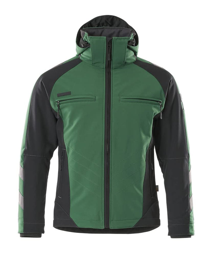 Mascot Softshelljacke "Darmstadt", 1 Stück, 4XL, grün/schwarz, 16002-149-0309-4XL 54-88, 54-88