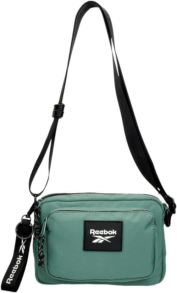 Reebok Damen Elsie Gepäck- Kuriertasche Bandolera Pequeña Grün, Bandolera Pequeña Grün
