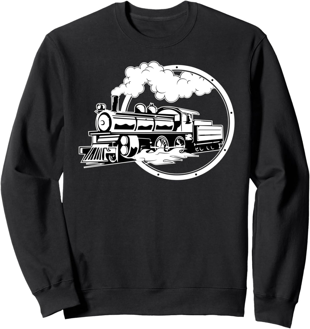 Eisenbahn Eisenbahner Zug Lok Dampflok - Lokführer Sweatshirt