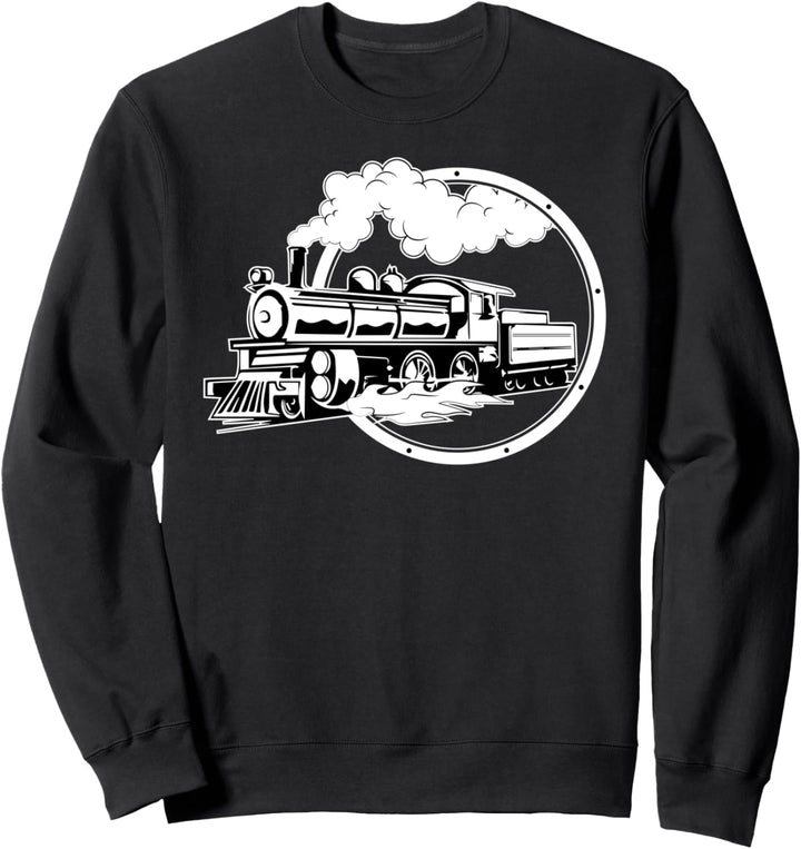 Eisenbahn Eisenbahner Zug Lok Dampflok - Lokführer Sweatshirt