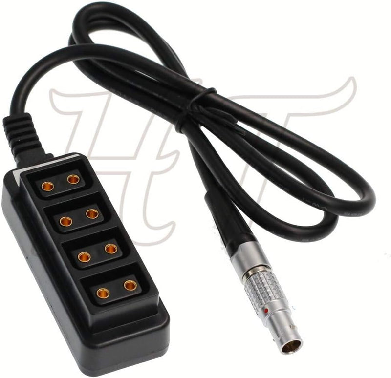 HangTon 0B 2 Pin D-Tap 4 Port Outlet Power Splitter Adapter 24 Zoll für ARRI Alexa RED DSMC2 Kamera