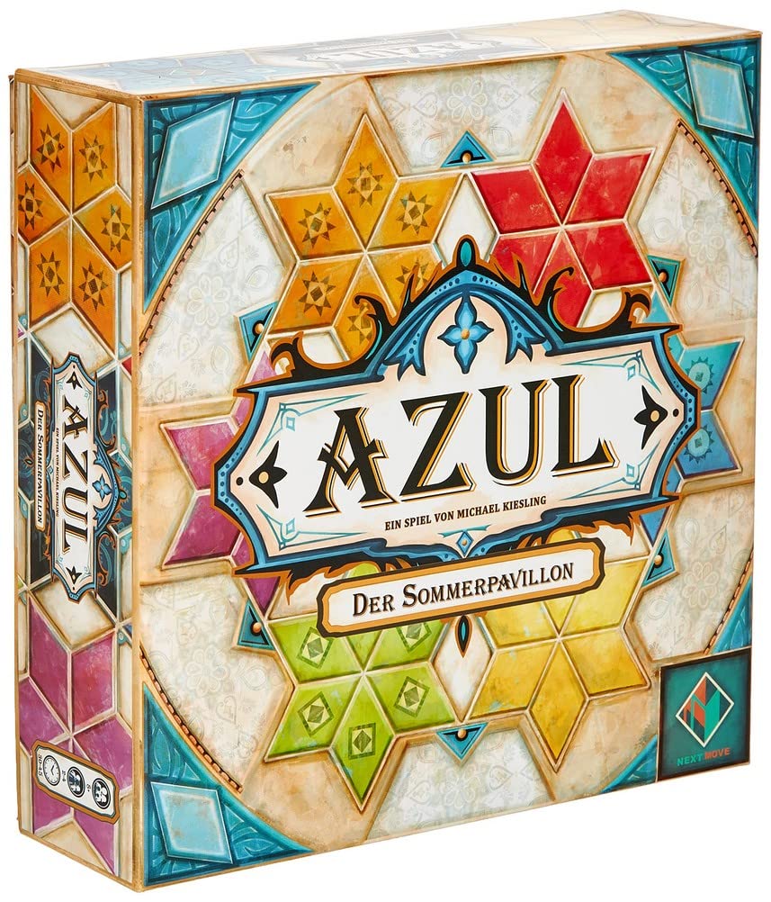 Asmodee | Next Move Games | Azul – Der Sommerpavillon | Grundspiel | Familienspiel | 2-4 Spieler | A