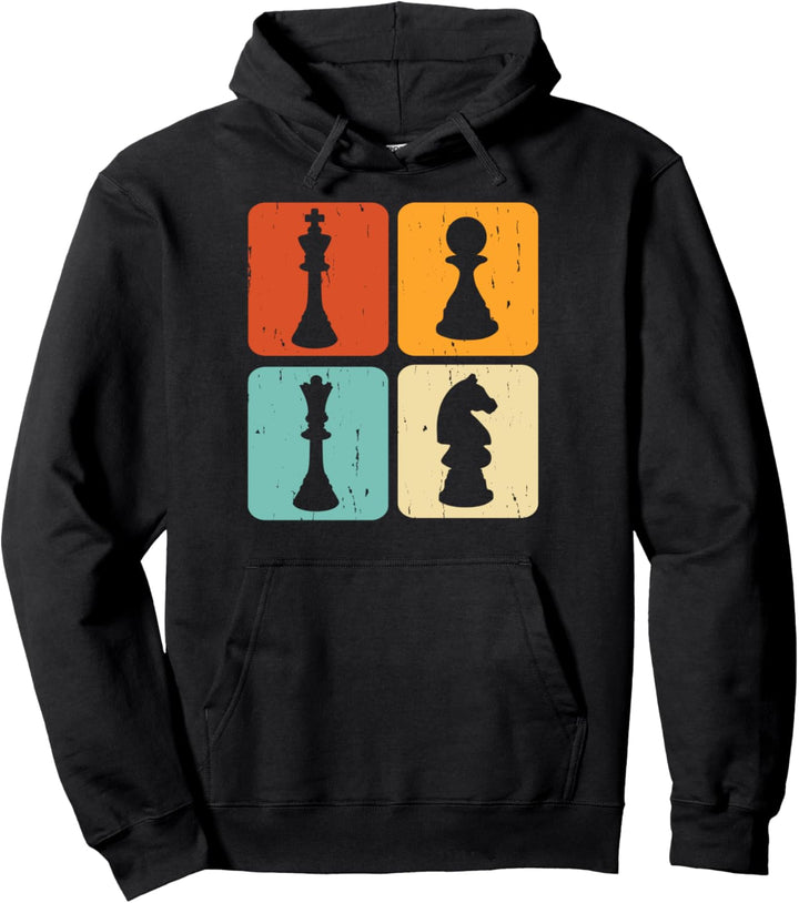 Schach Schachspieler Männer Frauen Kinder Pullover Hoodie
