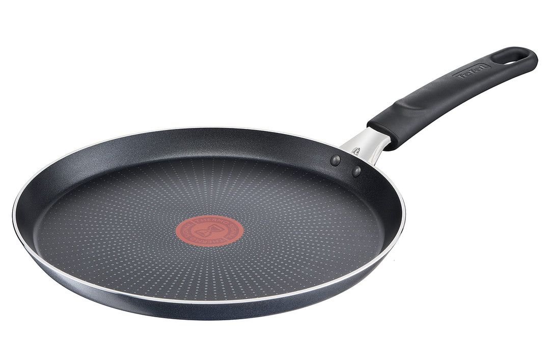 Tefal C38510 XL Force Crepepfanne 25cm | Antihaftversiegelung | widerstandsfähig | Thermo-Signal | D